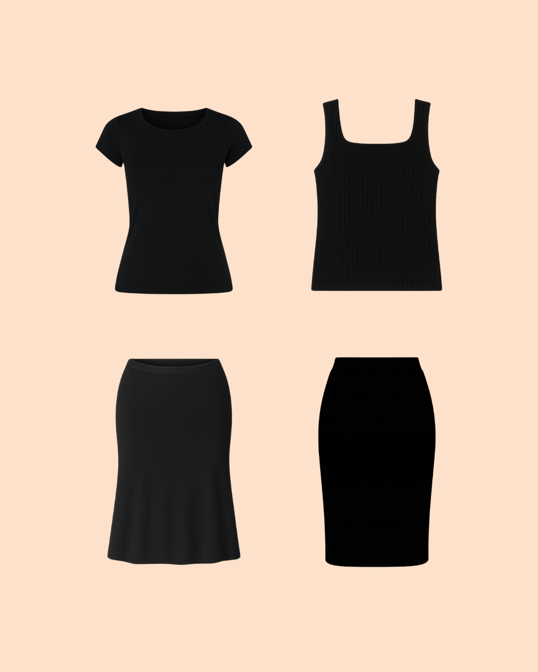 Tank Top in Jersey di Alga