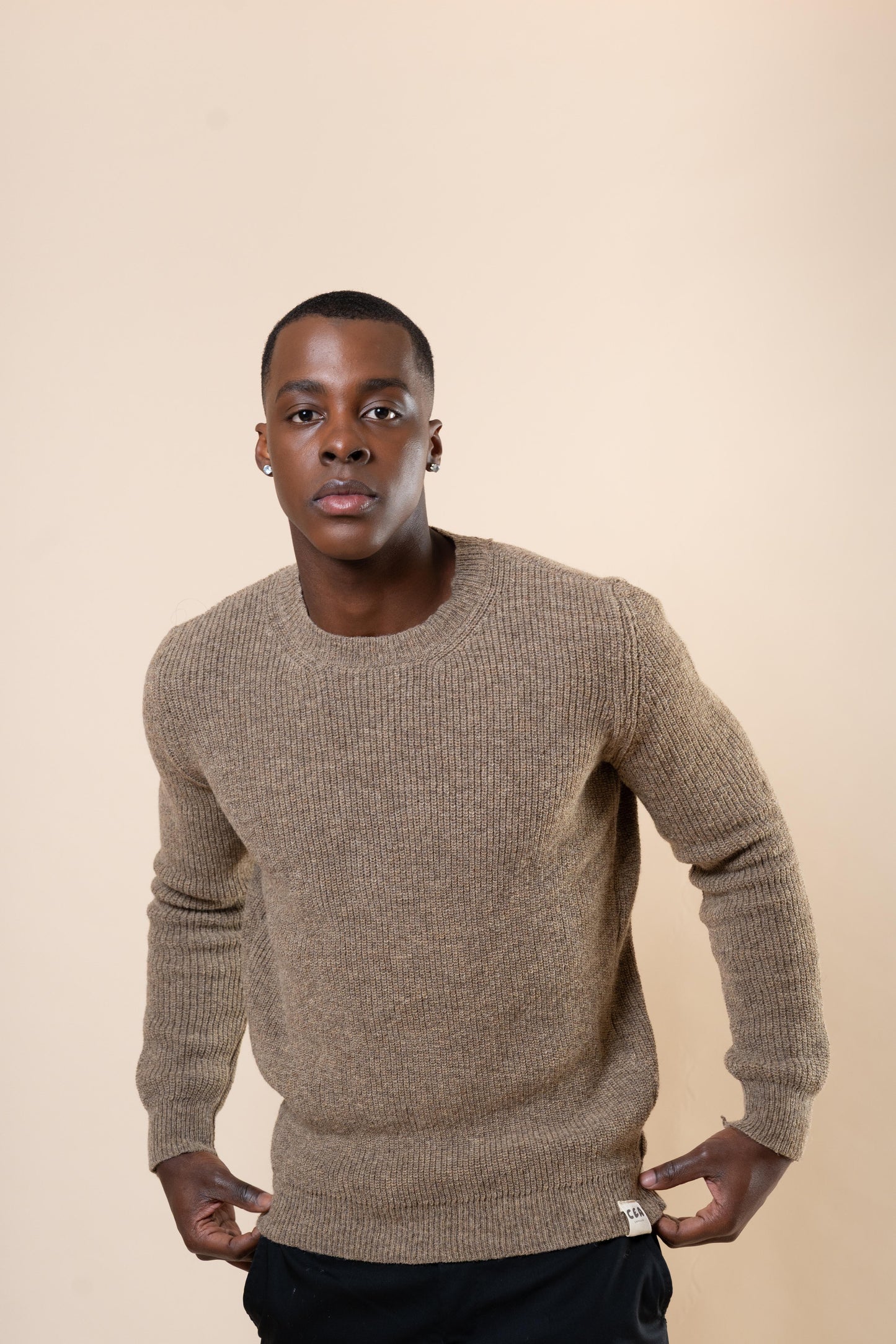 RIB Sweater Genderless-M