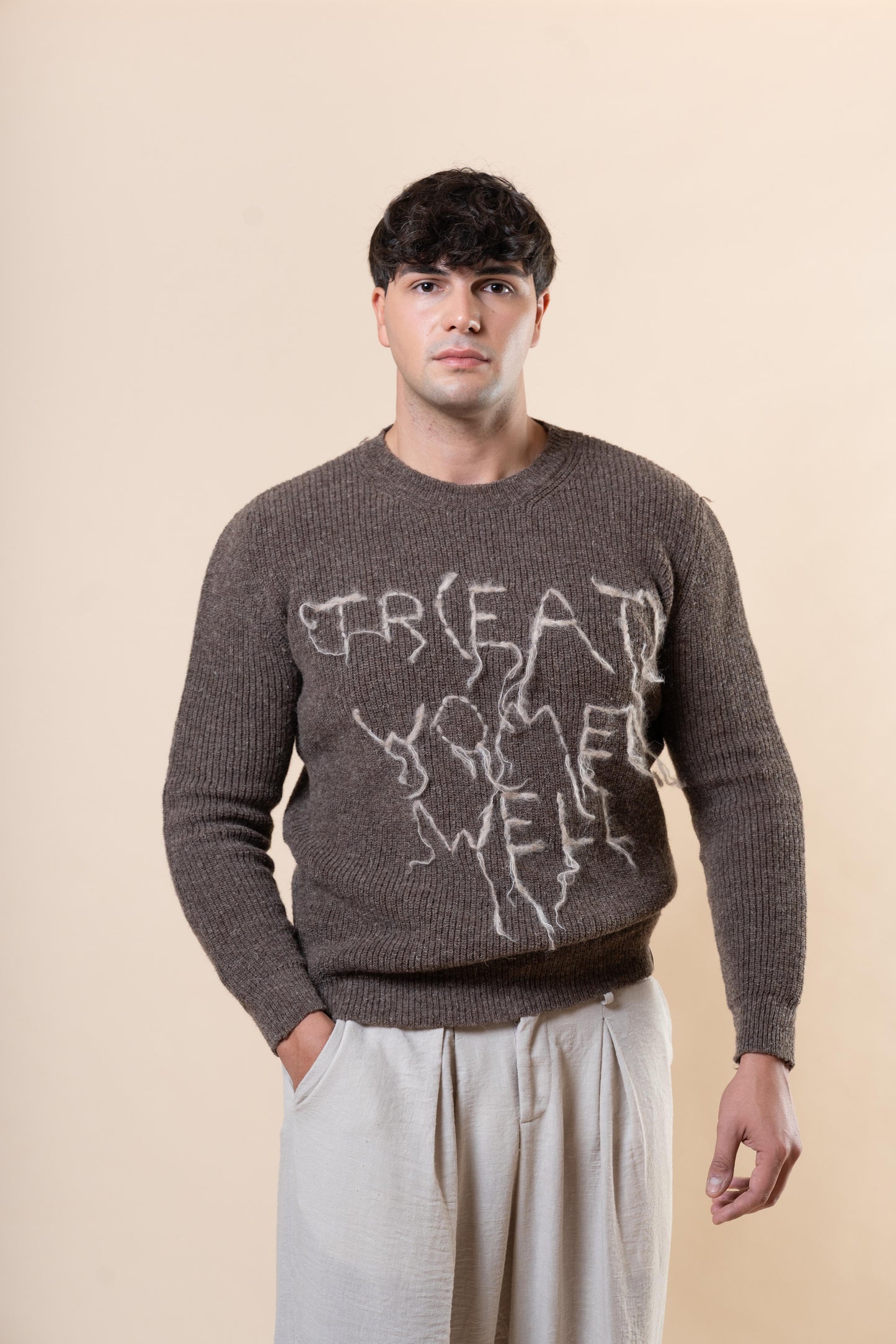 RIB Sweater Genderless-M