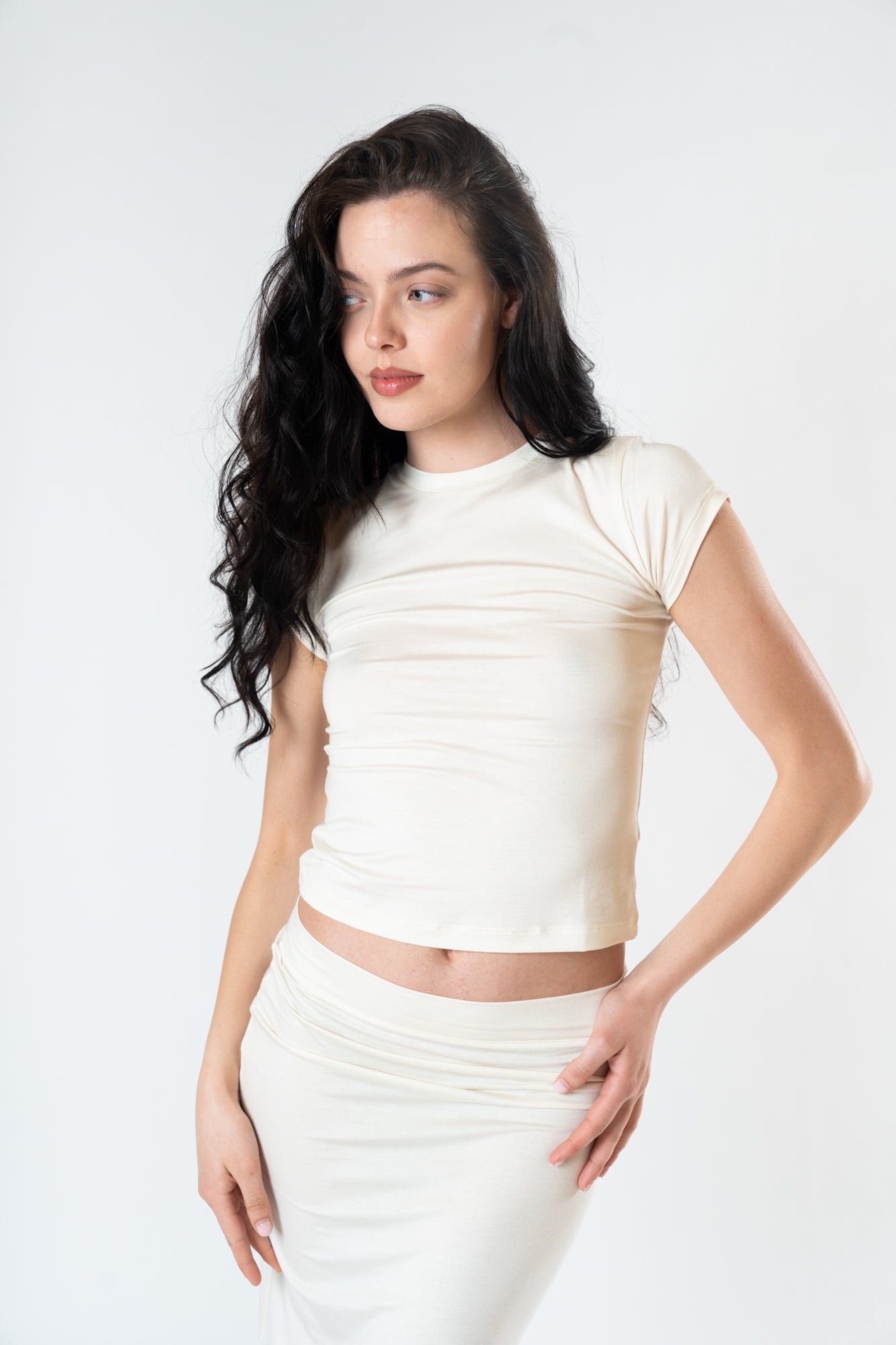 T-shirt in Jersey di Alga